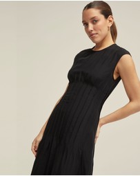 Oxford - Clementine Pin-Tuck Dress