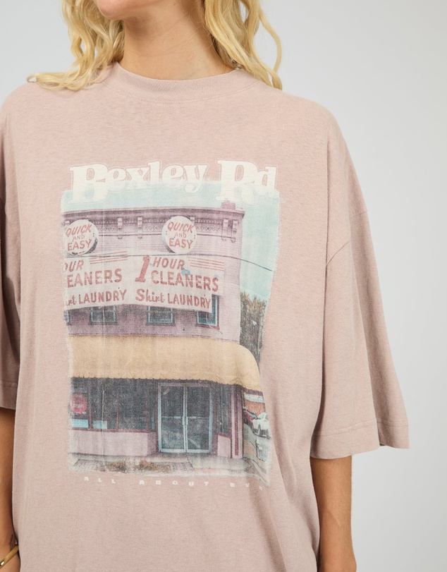 All About Eve - Fields Oversized Tee Fawn