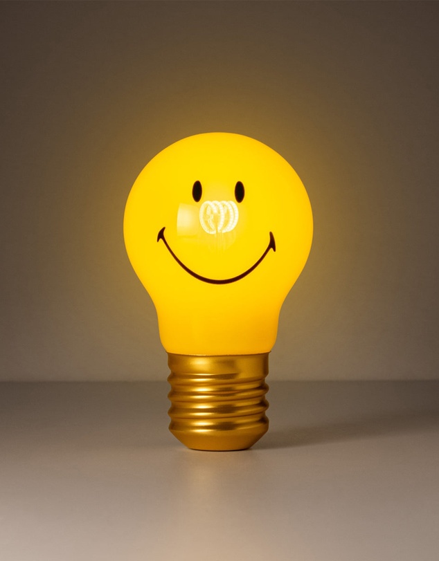Suck UK - Cordless Lightbulb Smiley