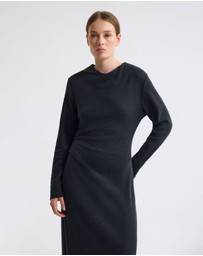 Oxford - Hartley Jacquard Stripe Knit Dress