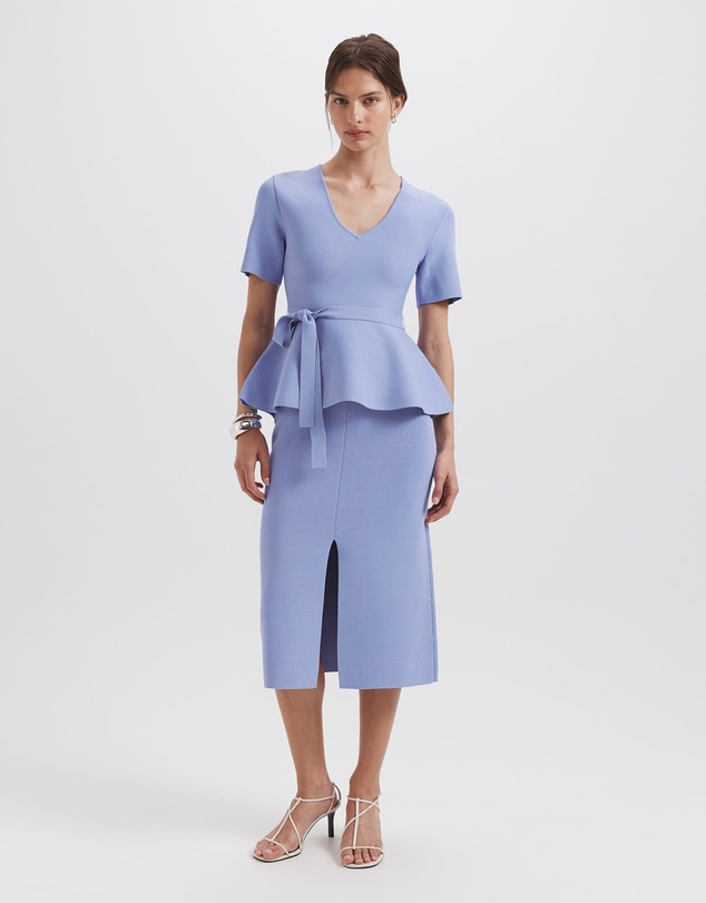 SABA - Mia Milano Peplum Top