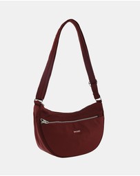 Pierre Cardin - Pierre Cardin Nylon Anti-Theft Crossbody Bag