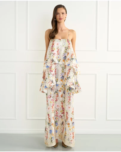 Aqua Blu Australia - Flores Romina Maxi Dress