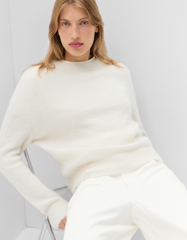 UNISON - Oversized Crew Neck Knit