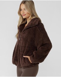 Lorna Jane - Everyday Teddy Quarter Zip Sweat