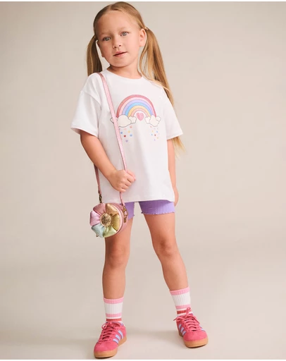 Huxbaby - Rainbow Flower Bag
