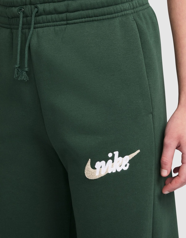 Nike - Sportswear Phoenix Fleece High Rise Wide Leg Logo Pants