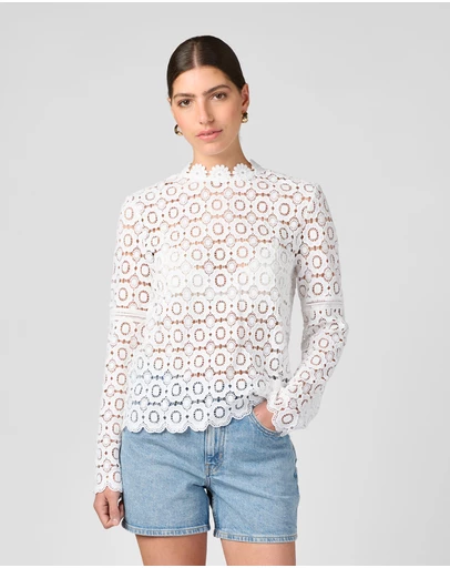 MVN - Long Sleeve Lace Top