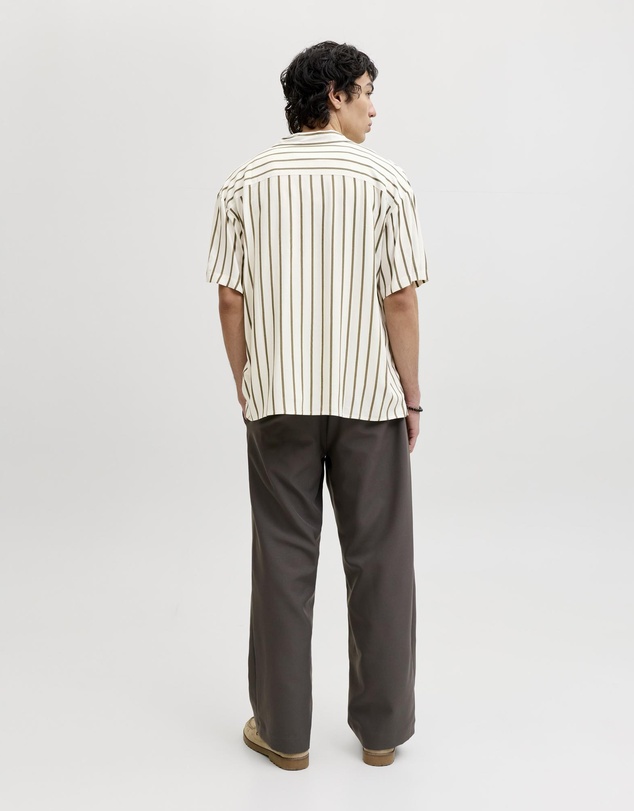Jack & Jones - JJEJeff Resort Stripe Shirt SS