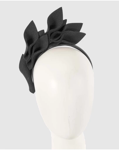 Max Alexander - Felt Winter Racing Fascinator