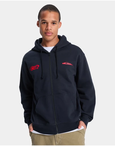 Quiksilver - Mens Mercury Trident Zip Up Hoodie