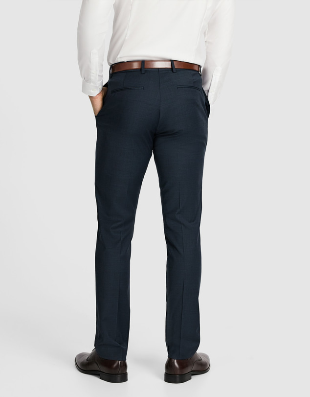 Tarocash - Ty Slim Check Wool Pant