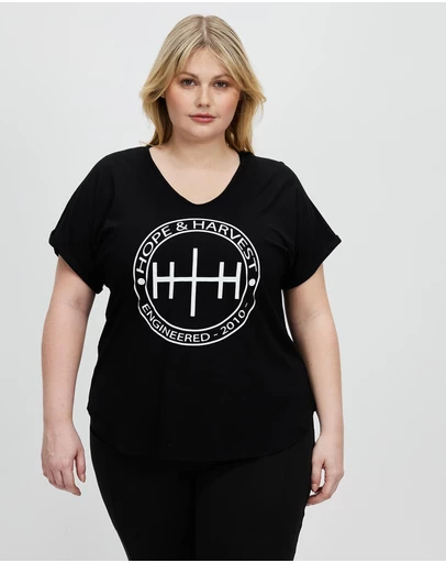 Hope & Harvest - Signature Round Logo Tee