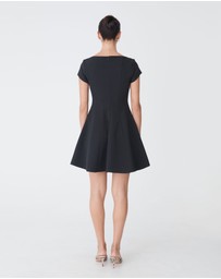 Forcast - Darcy Short Sleeve Panel Dress