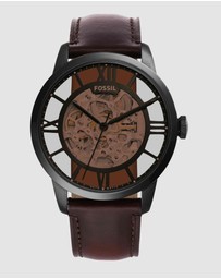 Fossil - Townsman Dark Brown Automatic Mechanical Watch
