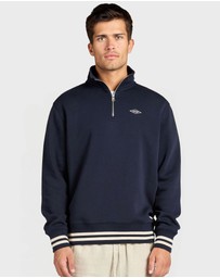 Academy Brand - Academy Contrast 1/4 Zip Sweat