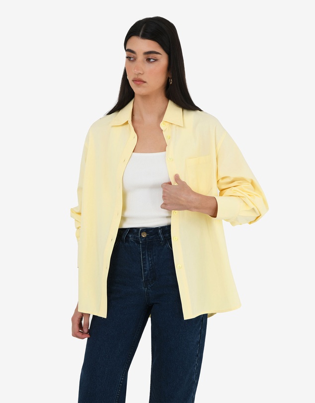 Forcast - Chicago Oversized Cotton Shirt