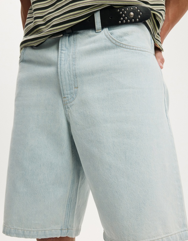 Cotton On - Baggy Denim Shorts