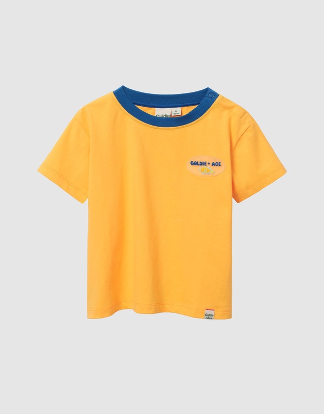 Goldie + Ace - Contrast T-Shirt - ICONIC EXCLUSIVE - Babies-Kids