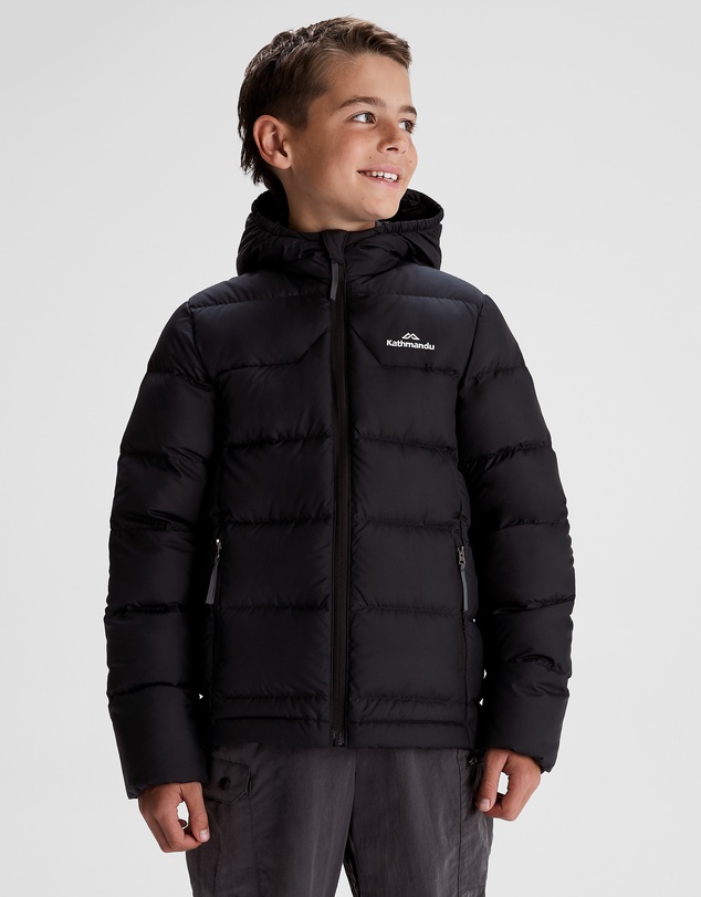 Kathmandu - Epiq Boys Down Puffer Warm Outdoor Winter Jacket
