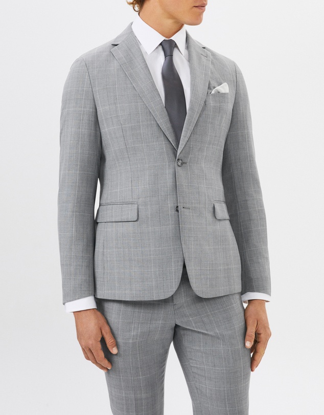 Van Heusen - Wool Check Suit Jacket