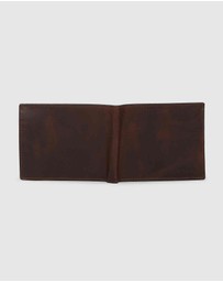 Fossil - Derrick Dark Brown Large Coin Pocket Bifold