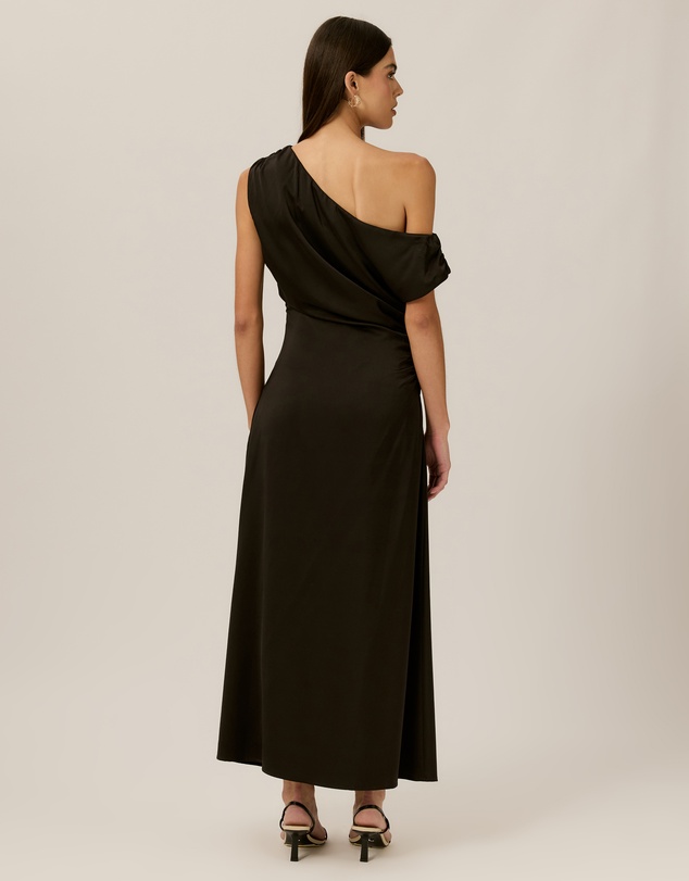 Tussah - Samara Asym Satin Midi Dress