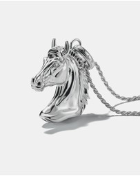 THOMAS SABO - THOMAS SABO Horse Head Necklace with Zirconia
