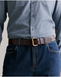 Trenery - Wilson Belt in Chocolate