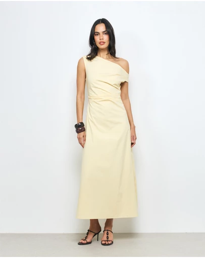 AERE - Eska Off Shoulder Maxi Dress
