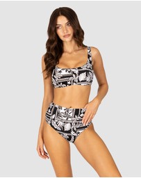 Baku Swimwear - Cruz Del Mar C/DD Square Bikni Bra Top