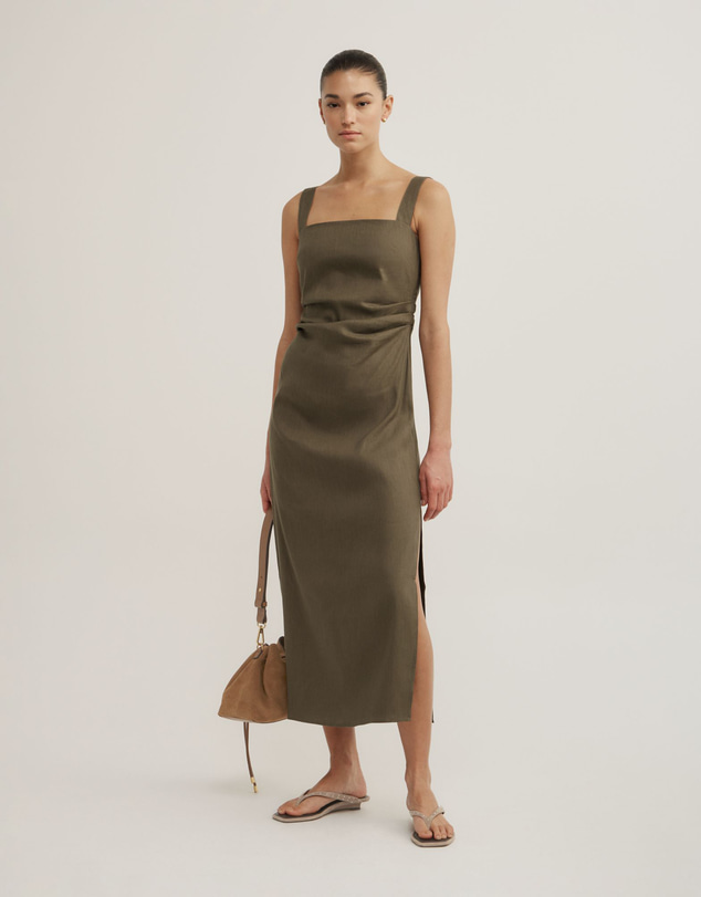 Witchery - Wide Strap Midi Dress