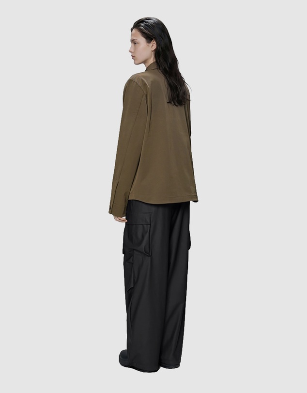 RAINS - Women's Tech Woven Overshirt Splinter