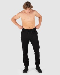 UNIT - UNIT Pivot Elastic Waist Cuffed Cargo Pants