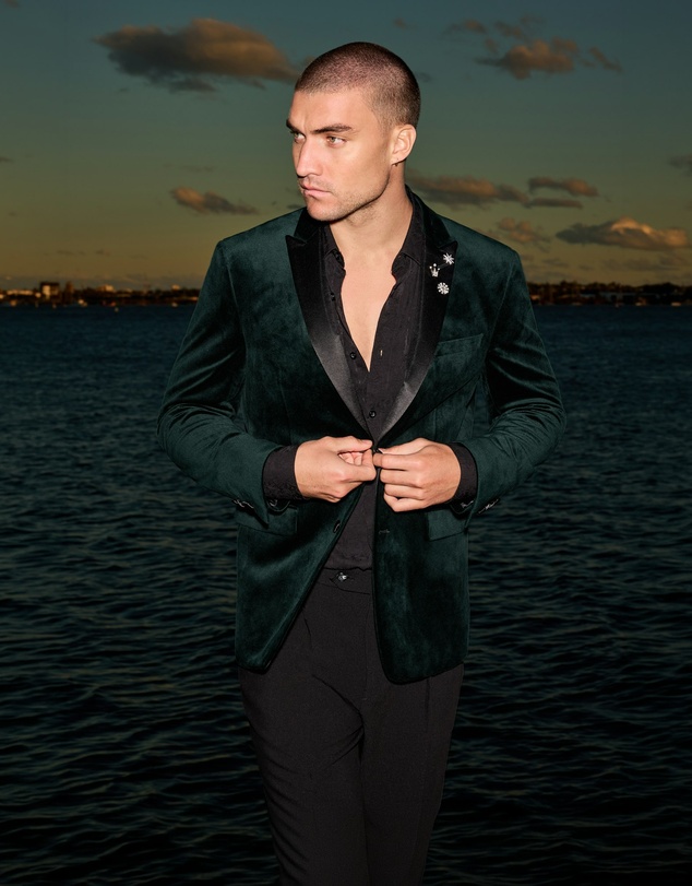 Tarocash - Imperium Velvet Tuxedo Jacket