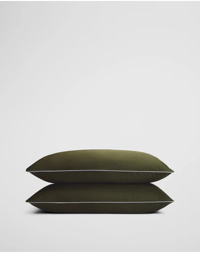 Country Road - Dita Organically Grown Cotton King Pillowcase Pair