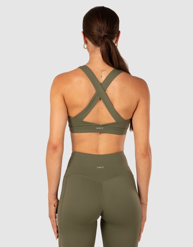 UNIT - UNIT Ladies Energy Cross Activewear Sport Bra