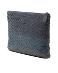 Pre-Loved by Azura Reborn - Pre-Loved Tricolor Nappa Intrecciato Clutch