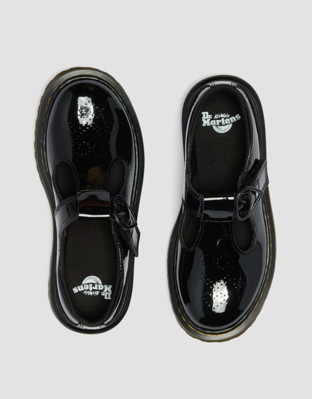 Dr Martens - Polley II T Bar Shoes - Kids-Teens