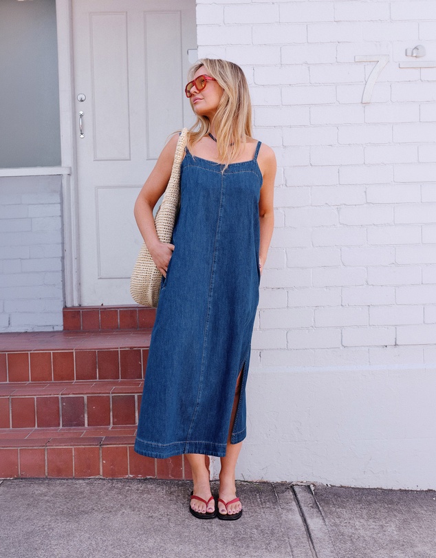 Ceres Life - Remy Strappy Midi Dress
