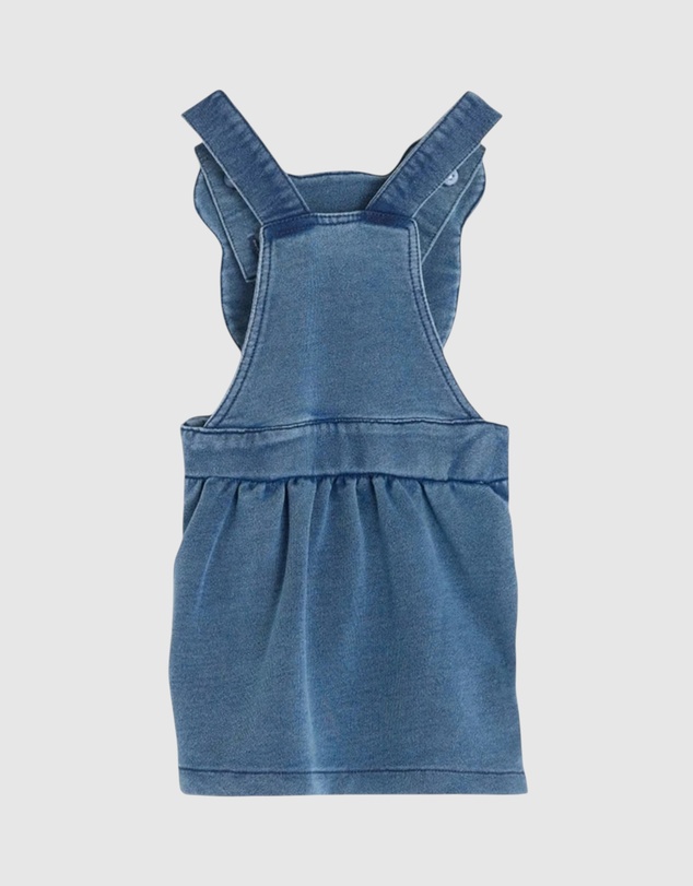 GUESS - Bodysuit and Bear Knit Denim Skirtall Set
