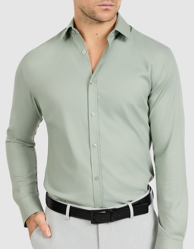 Tarocash - Eyre Slim Stretch Bamboo Shirt