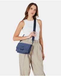 Pierre Cardin - Pierre Cardin Ladies Nylon Textured Crossbody Bag