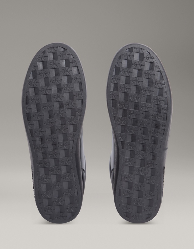 Calvin Klein - Classic Cupsole Mono Leather Sneakers