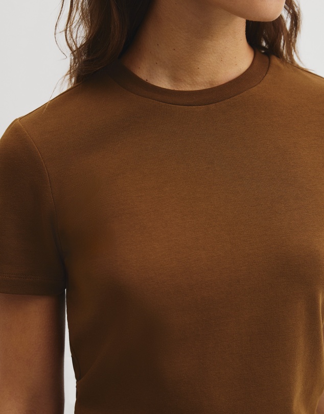 Country Road - Australian Cotton Blend Fitted T-shirt