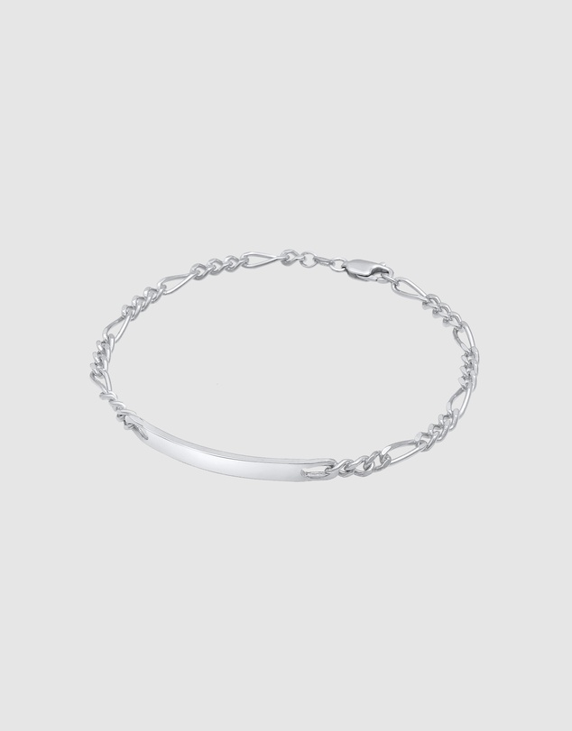 Kuzzoi - ICONIC EXCLUSIVE - Classic Figaro Chain Bracelet in 925 Sterling Silver