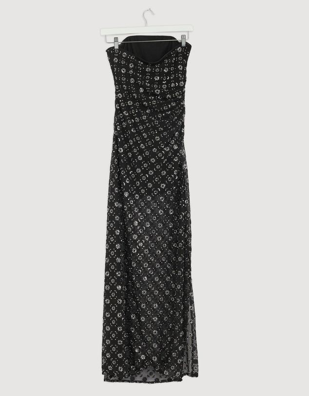Revibe - Repaired Lover Isadora Strapless Maxi Dress - AU 14