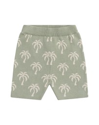 Kynd Baby - Jacquard Knit Bike Short Sage - Size 1