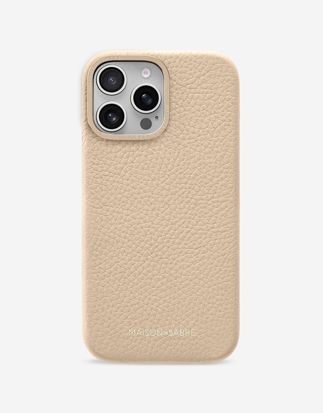 Maison De Sabre - Leather Phone Case (iPhone 16 Pro)
