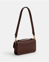 Coach - Refined Calf Leather Elora Top Handle Crossbody Bag